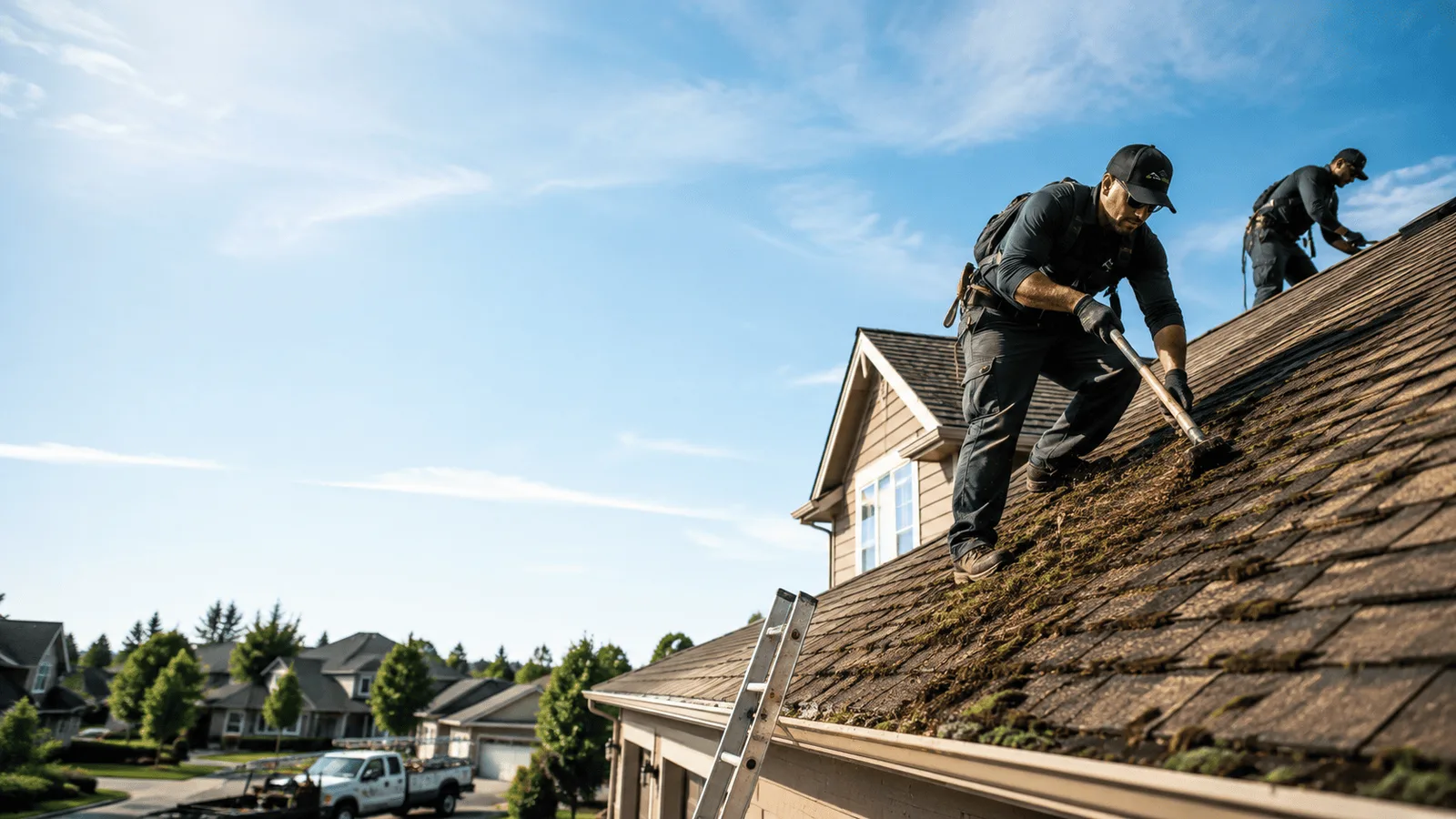 Roof Moss Removal in North Jackson, OH near me